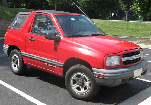 Download Chevrolet Tracker repair manual